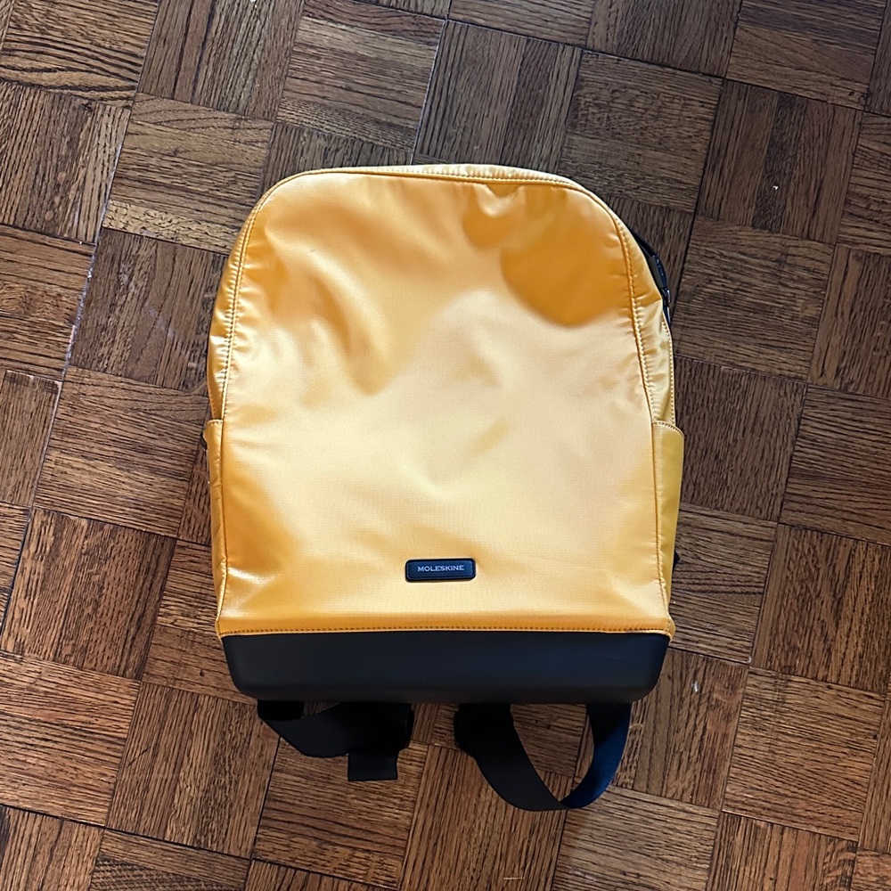 Moleskine Backpack in Yellow and Black